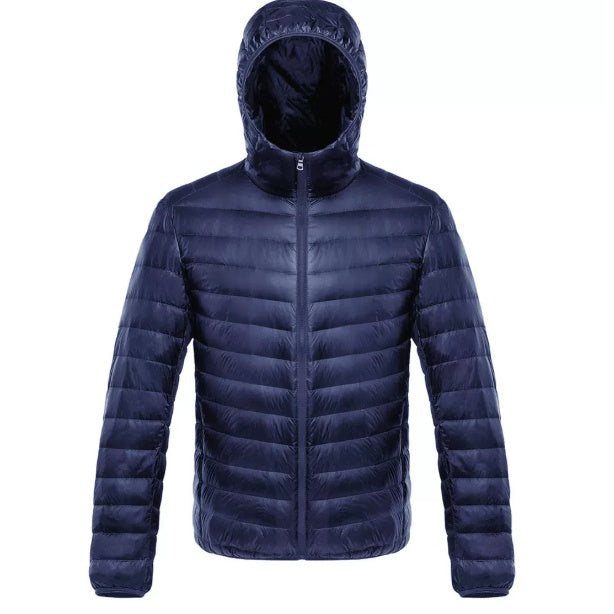 Leichte Kapuzenjacke für Herren im Lässigen Design für den Alltag - 5 - Atelier-Zofia
