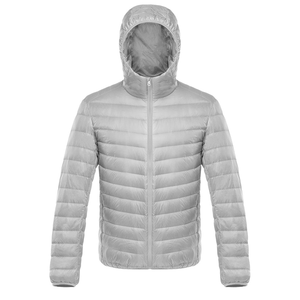 Leichte Kapuzenjacke für Herren im Lässigen Design für den Alltag - 6 - Atelier-Zofia