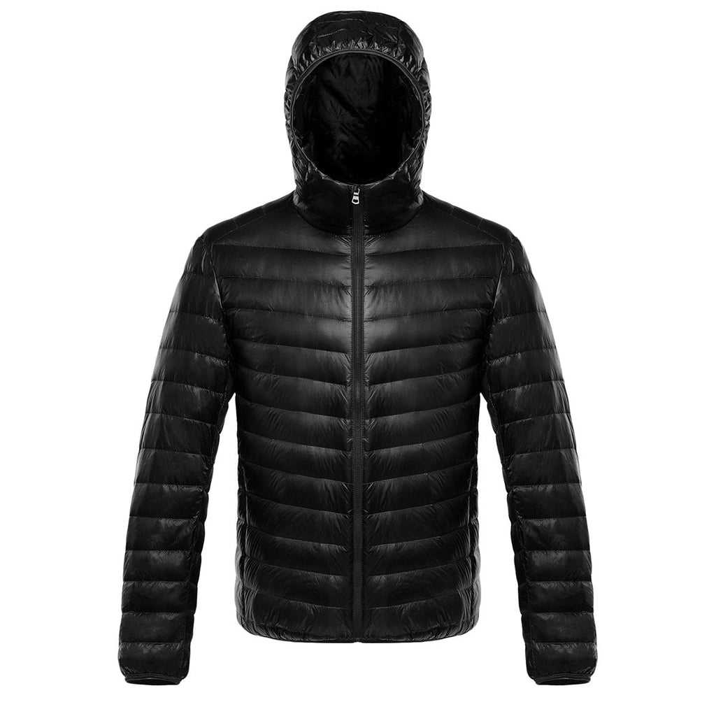 Leichte Kapuzenjacke für Herren im Lässigen Design für den Alltag - 7 - Atelier-Zofia