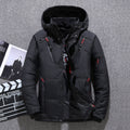 Herren Slim-Fit Winterjacke mit Kapuze und praktischen Taschen - 2 - Atelier-Zofia