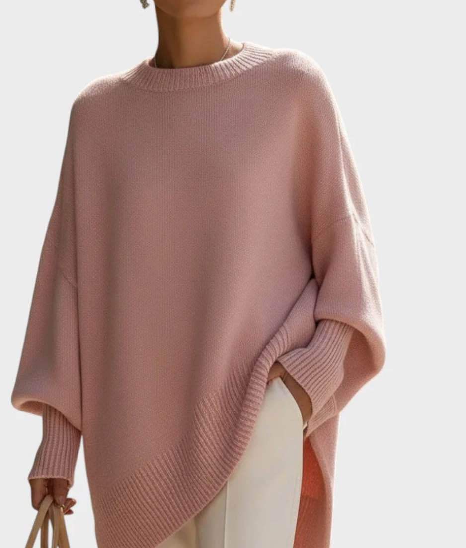Damenpullover mit Lässigem Schnitt und Einzigartigem Stil - 2 - Atelier-Zofia