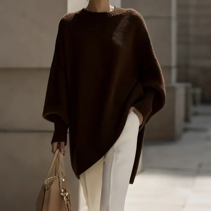 Damenpullover mit Lässigem Schnitt und Einzigartigem Stil - 5 - Atelier-Zofia