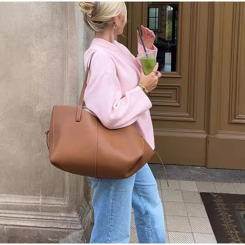 Damenpullover mit langen Ärmeln im lässigen Schnitt für stilvolle Outfits - 7 - Atelier-Zofia