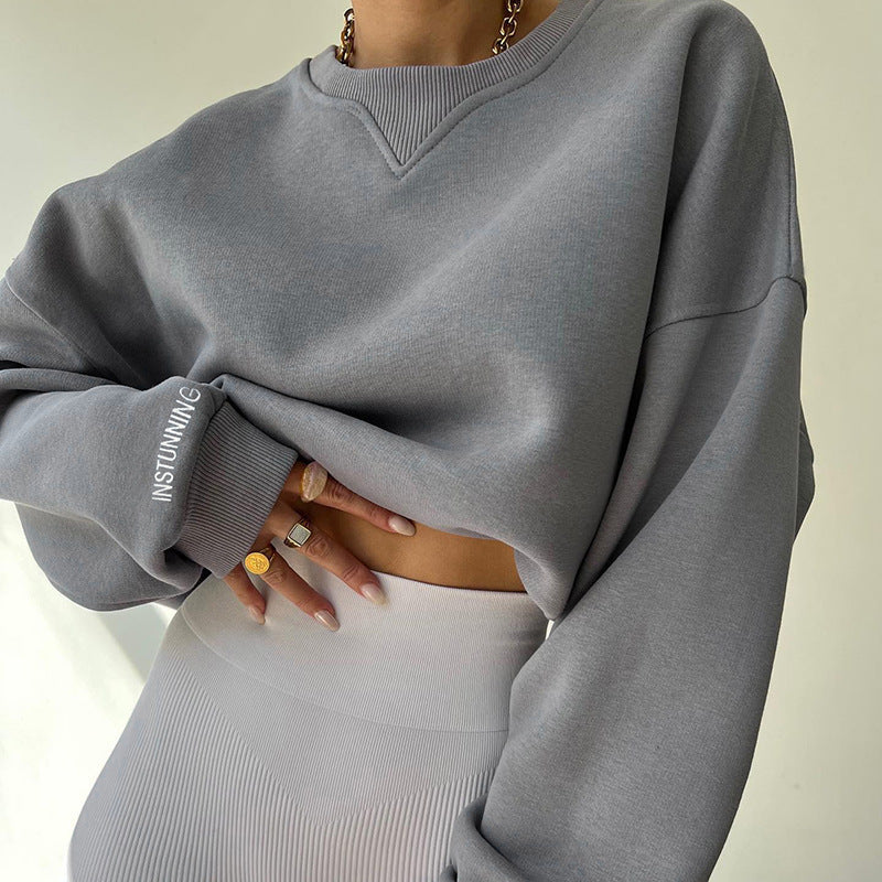 Damen Sweater im Relaxed Fit mit Rundem Ausschnitt - 1 - Atelier-Zofia