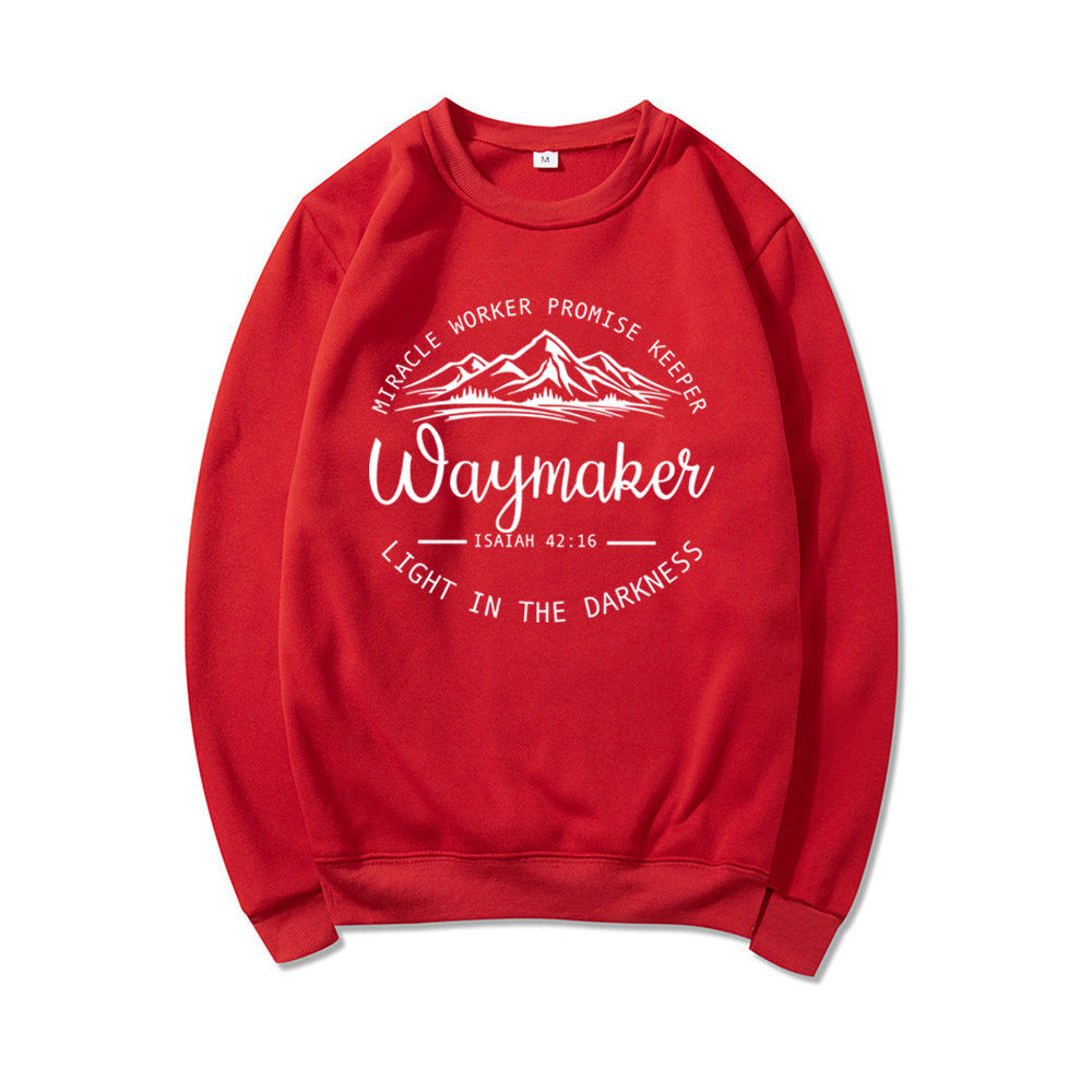 Damen Sweatshirt im Relaxed Fit mit inspirierendem Grafikmuster - 10 - Atelier-Zofia