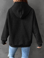 Damen Hoodie mit Bequemer Passform und Praktischer Tasche - 7 - Atelier-Zofia