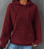 Damen Hoodie mit Bequemer Passform und Praktischer Tasche - 8 - Atelier-Zofia