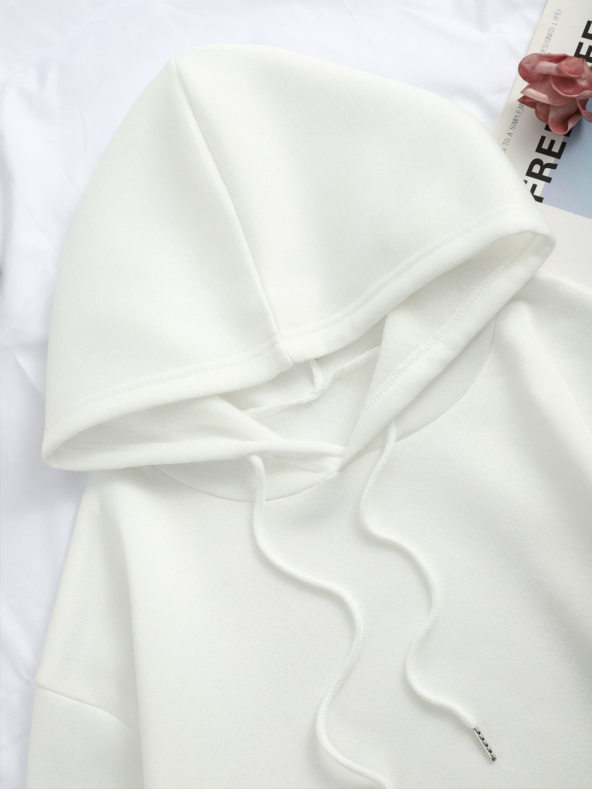 Damen Oversized Hoodie mit praktischer Kängurutasche - 9 - Atelier-Zofia