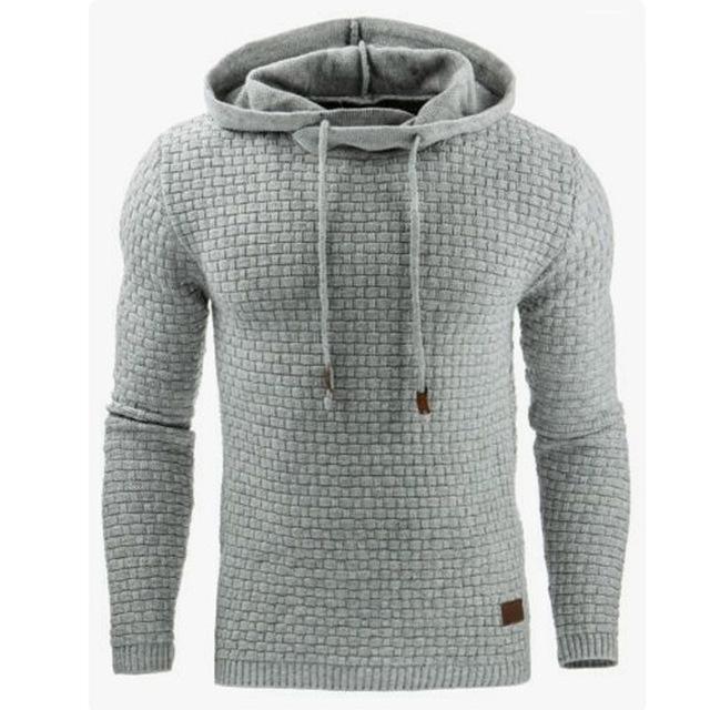Herren Sweatshirt Regular Fit mit modernem Strukturmuster - 1 - Atelier-Zofia
