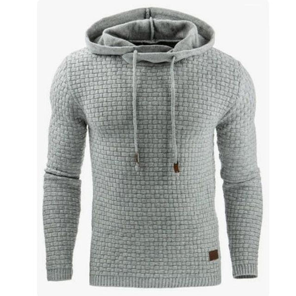Herren Sweatshirt Regular Fit mit modernem Strukturmuster - 1 - Atelier-Zofia