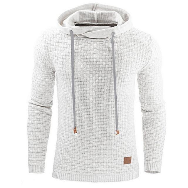 Herren Sweatshirt Regular Fit mit modernem Strukturmuster - 11 - Atelier-Zofia
