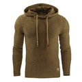 Modischer Herren Hoodie mit Struktur und Figurbetontem Schnitt - 7 - Atelier-Zofia