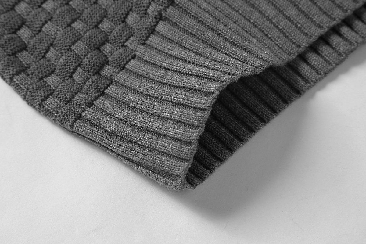 Modischer Herren Hoodie mit Struktur und Figurbetontem Schnitt - 16 - Atelier-Zofia