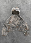 Damen Hoodie mit lässigem Schnitt und stylischem Druckdesign - 1 - Atelier-Zofia