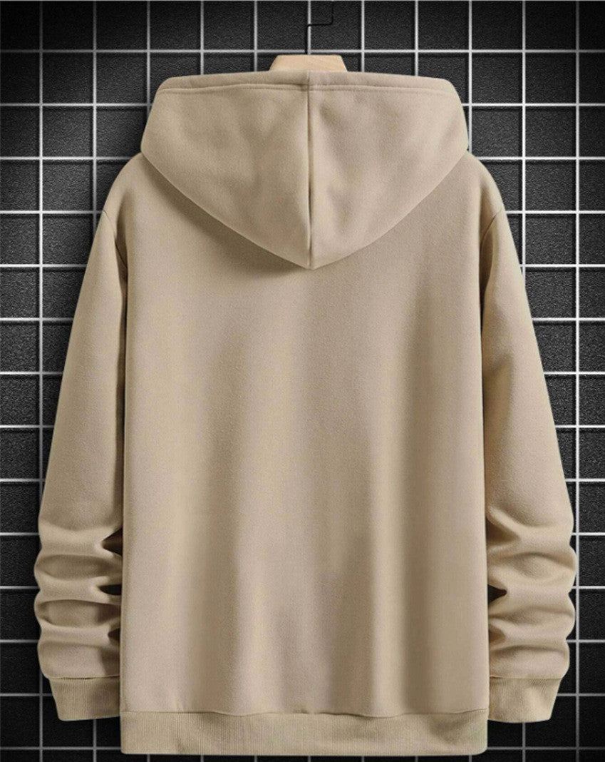 Modischer Herren-Hoodie im Relaxed Fit mit praktischer Kängurutasche - 7 - Atelier-Zofia