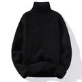 Hochwertiger Slim-Fit Herrenpullover mit Stehkragen - 11 - Atelier-Zofia