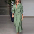 Stilvolles Damenmaxikleid mit taillierter Passform - 1 - Atelier-Zofia