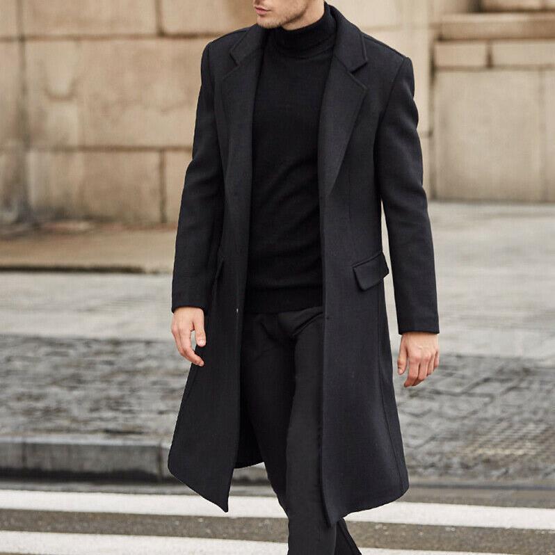 Stilvoller Herren-Trenchcoat mit praktischen Taschen für jede Gelegenheit - 3 - Atelier-Zofia