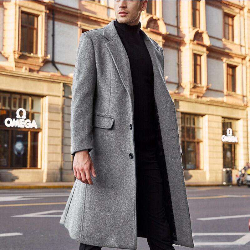 Stilvoller Herren-Trenchcoat mit praktischen Taschen für jede Gelegenheit - 5 - Atelier-Zofia