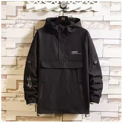 Herrenjacke im lässigen Stil mit praktischer Tasche - 3 - Atelier-Zofia