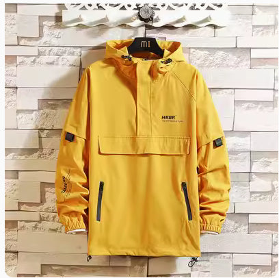 Herrenjacke im lässigen Stil mit praktischer Tasche - 5 - Atelier-Zofia