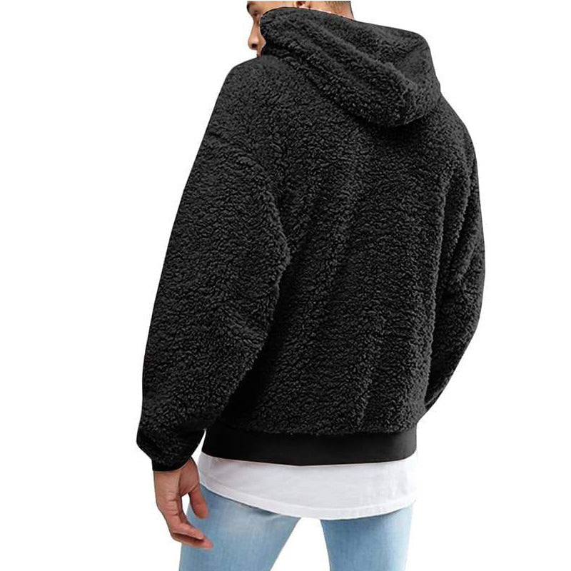 Bequemer Herren Hoodie mit Kordelzug für lässige Outfits - 2 - Atelier-Zofia