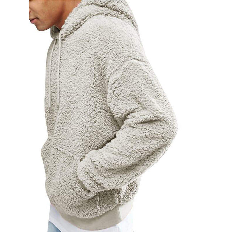 Bequemer Herren Hoodie mit Kordelzug für lässige Outfits - 3 - Atelier-Zofia