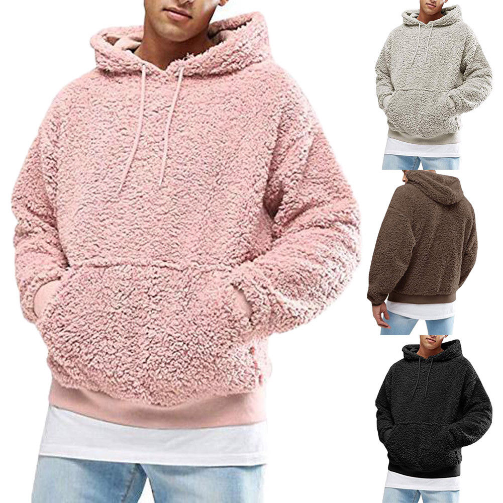 Bequemer Herren Hoodie mit Kordelzug für lässige Outfits - 6 - Atelier-Zofia