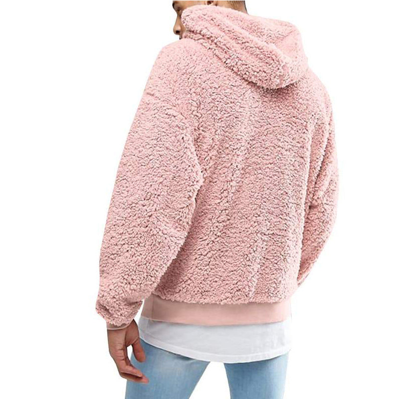 Bequemer Herren Hoodie mit Kordelzug für lässige Outfits - 7 - Atelier-Zofia