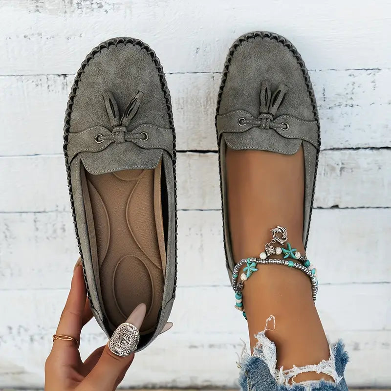 Carina – Women Soft Suede Slip-On Shoes - Image 6