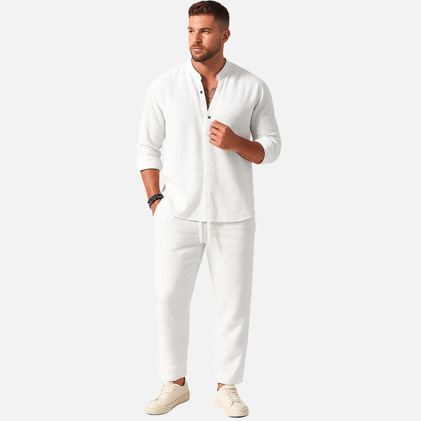 Ethan – Men's Linen Outfit Set - Image 1