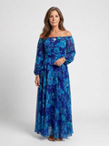 Alina – Elegant Off-Shoulder Maxi Dress for Women - Image 1
