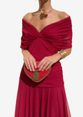 Karina– Elegant Off-Shoulder Dress for Women - Image 3
