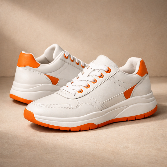 Sportliche Sneaker mit Schnürung und komfortabler Profilsohle