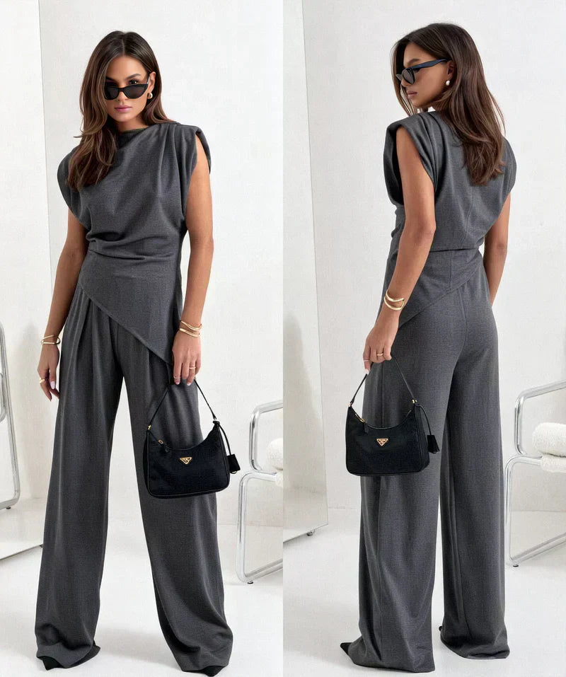 Elvira – Women Stylish Draped Jumpsuit - Image 3