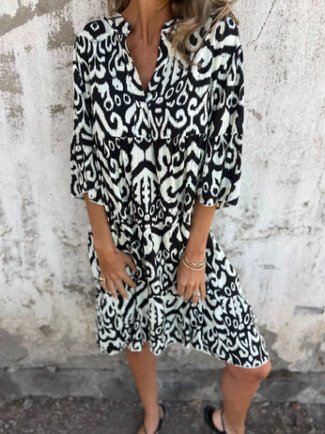 Lea – Women Floral Print Summer Dress - Image 12