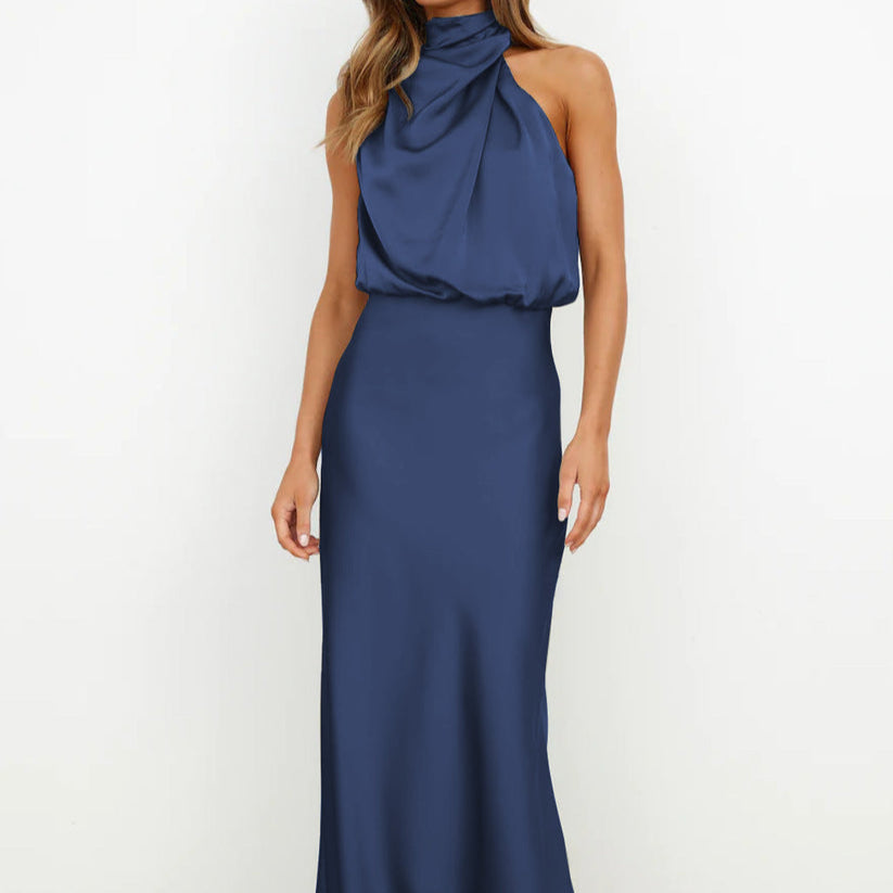 Sophie – Elegant Draped Dress - Image 3