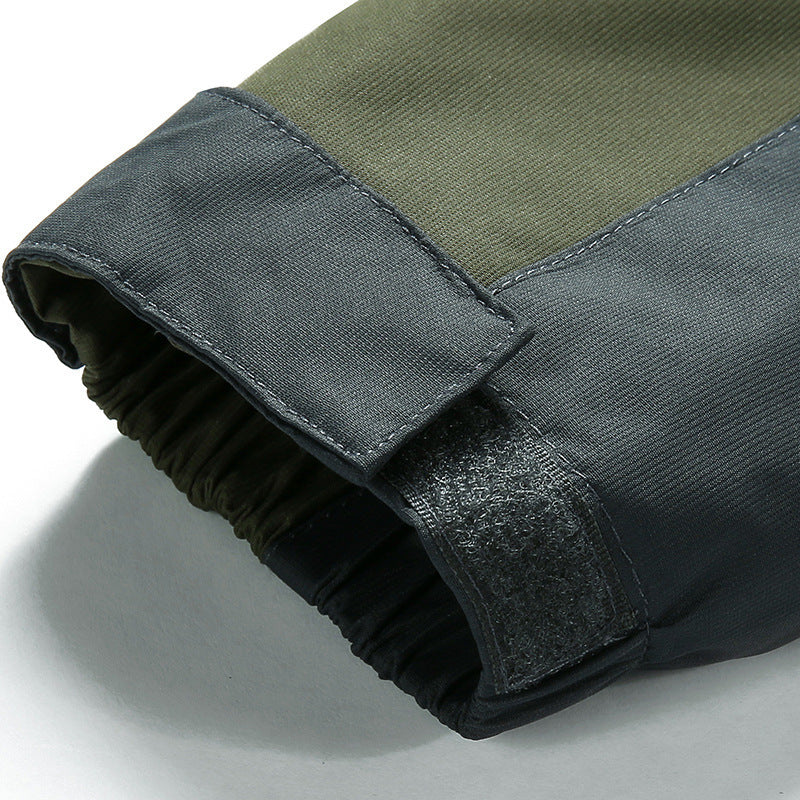 Herrenjacke wasserdicht mit Kapuze und winddichten Eigenschaften - J&B - 4 - Atelier-Zofia