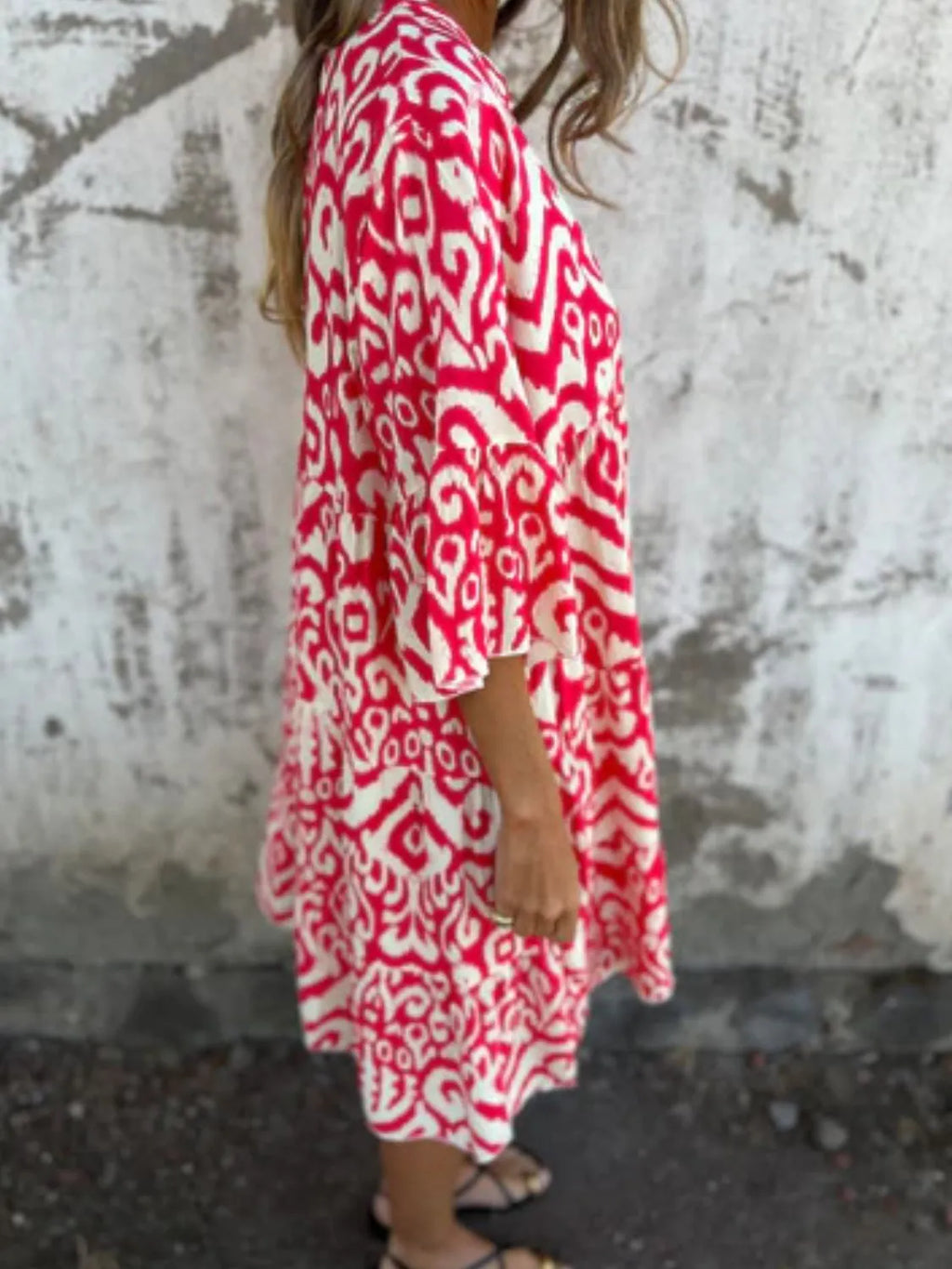 Lea – Women Floral Print Summer Dress - Image 18