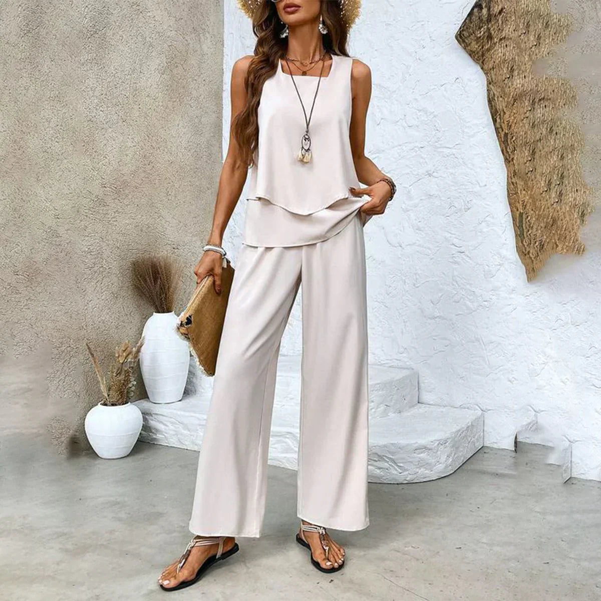 Mara – Trendiges 2-teiliges Sommer-Set