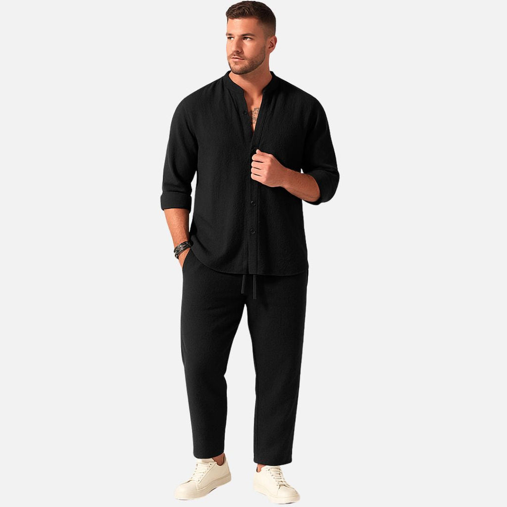 Ethan – Men's Linen Outfit Set - Image 3