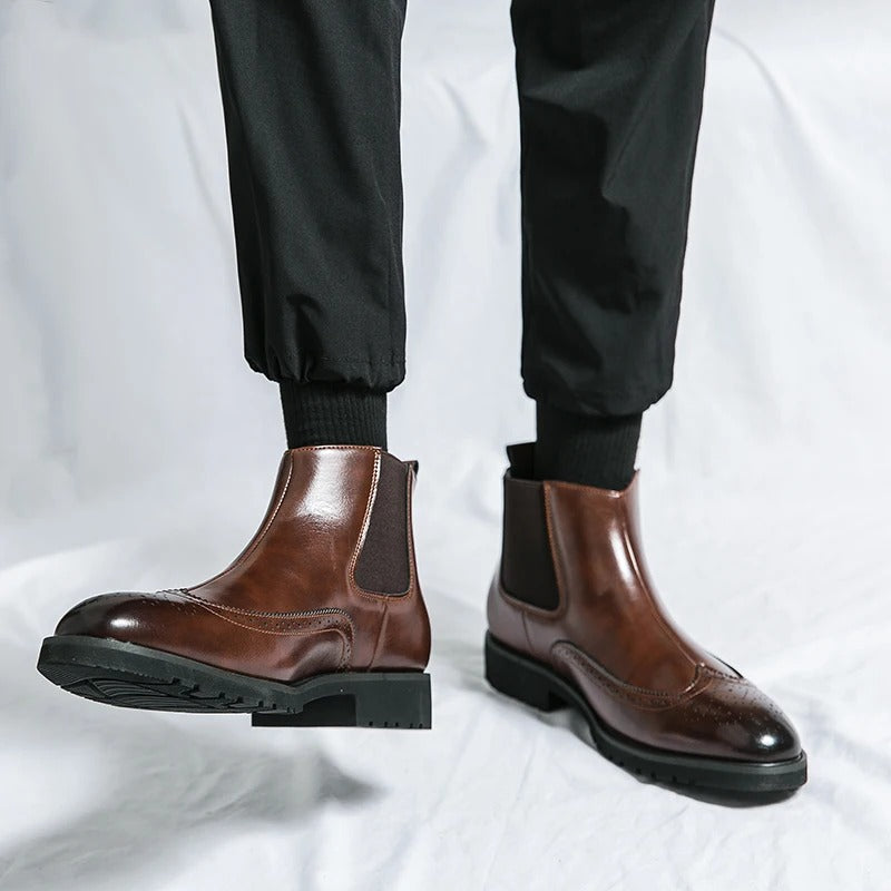 Louis – Genuine Leather Chelsea Boots - Image 14