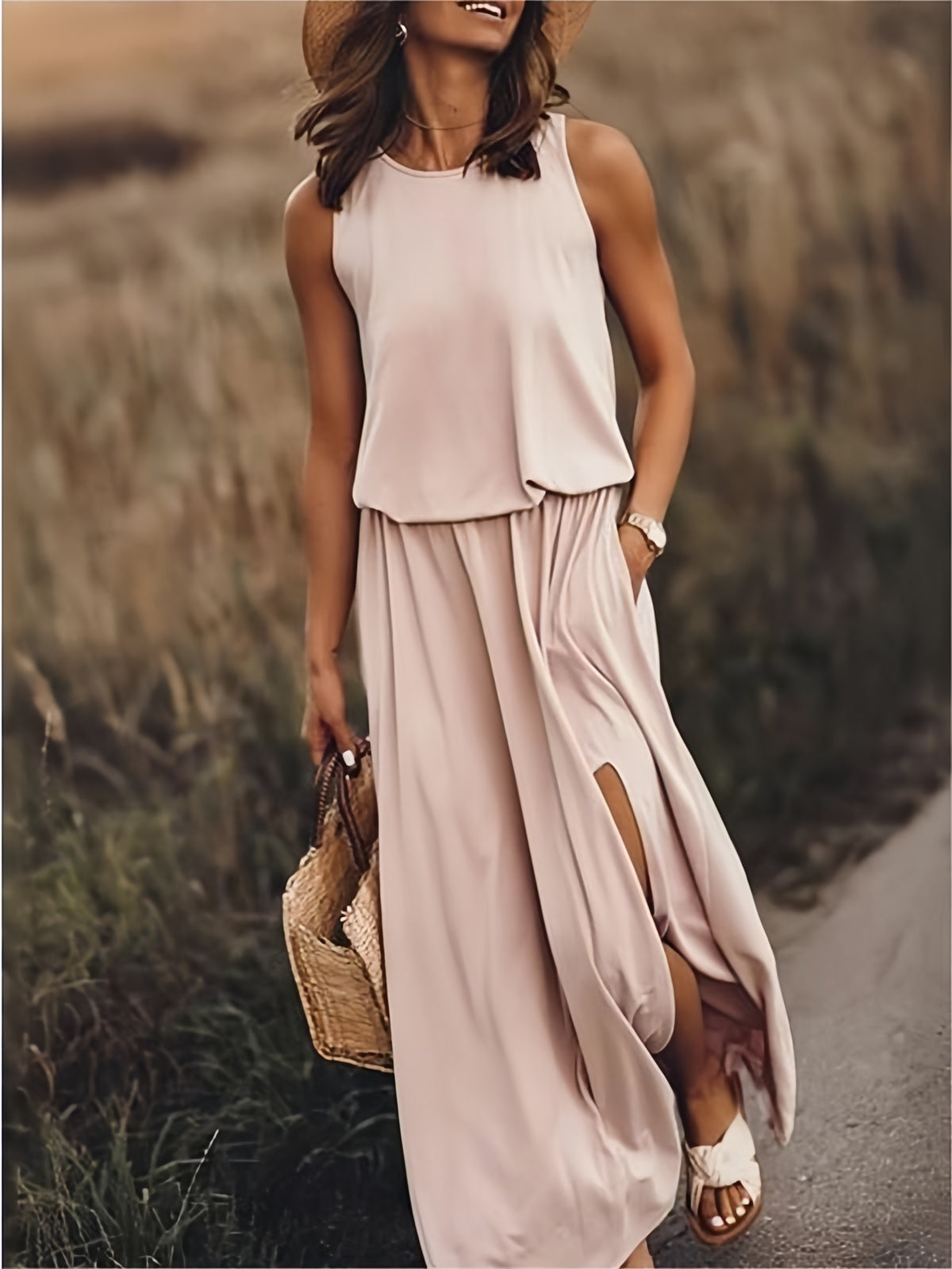Clara – Boho-Maxikleid im stilvollen Design