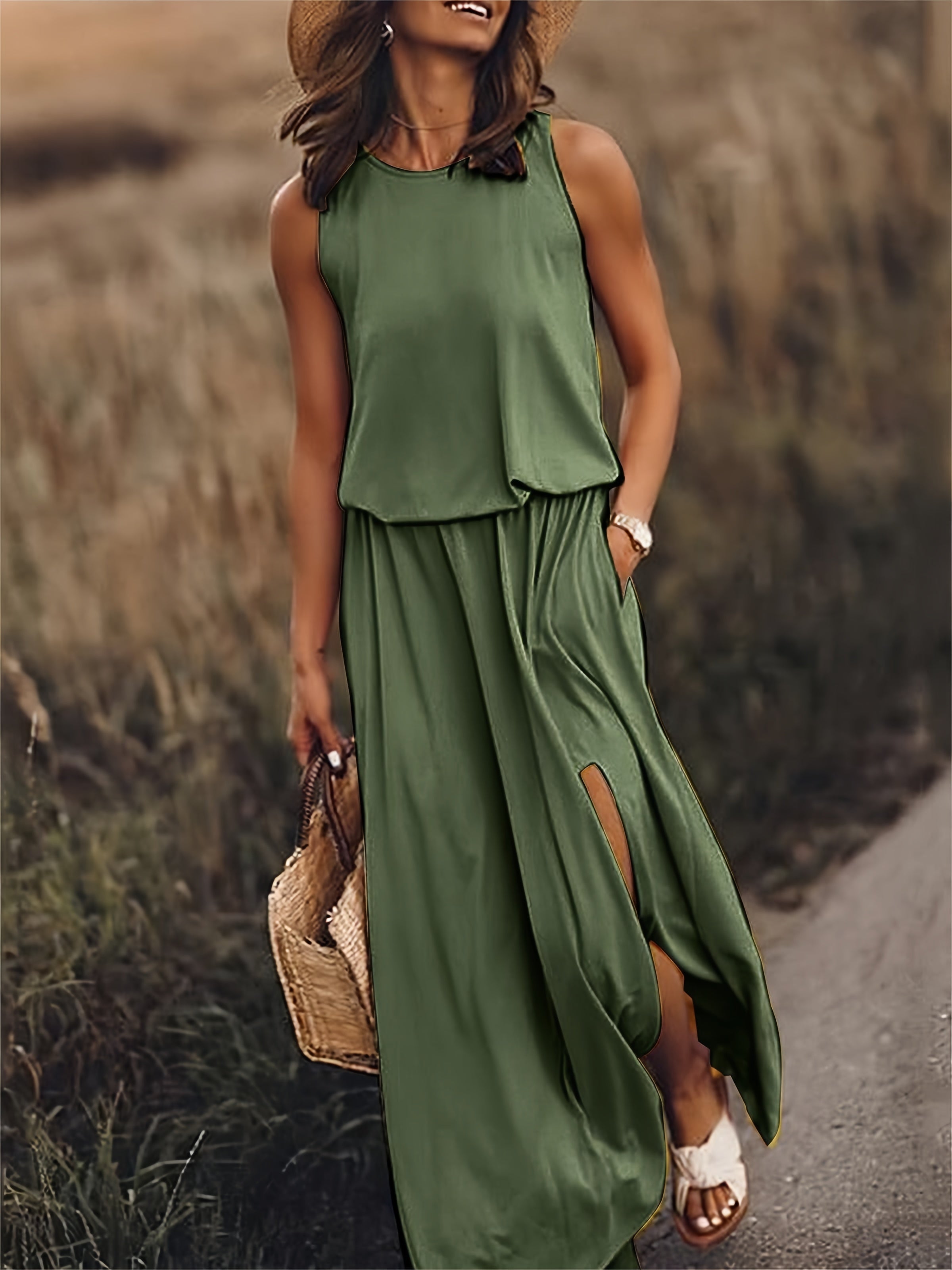 Clara – Boho-Maxikleid im stilvollen Design