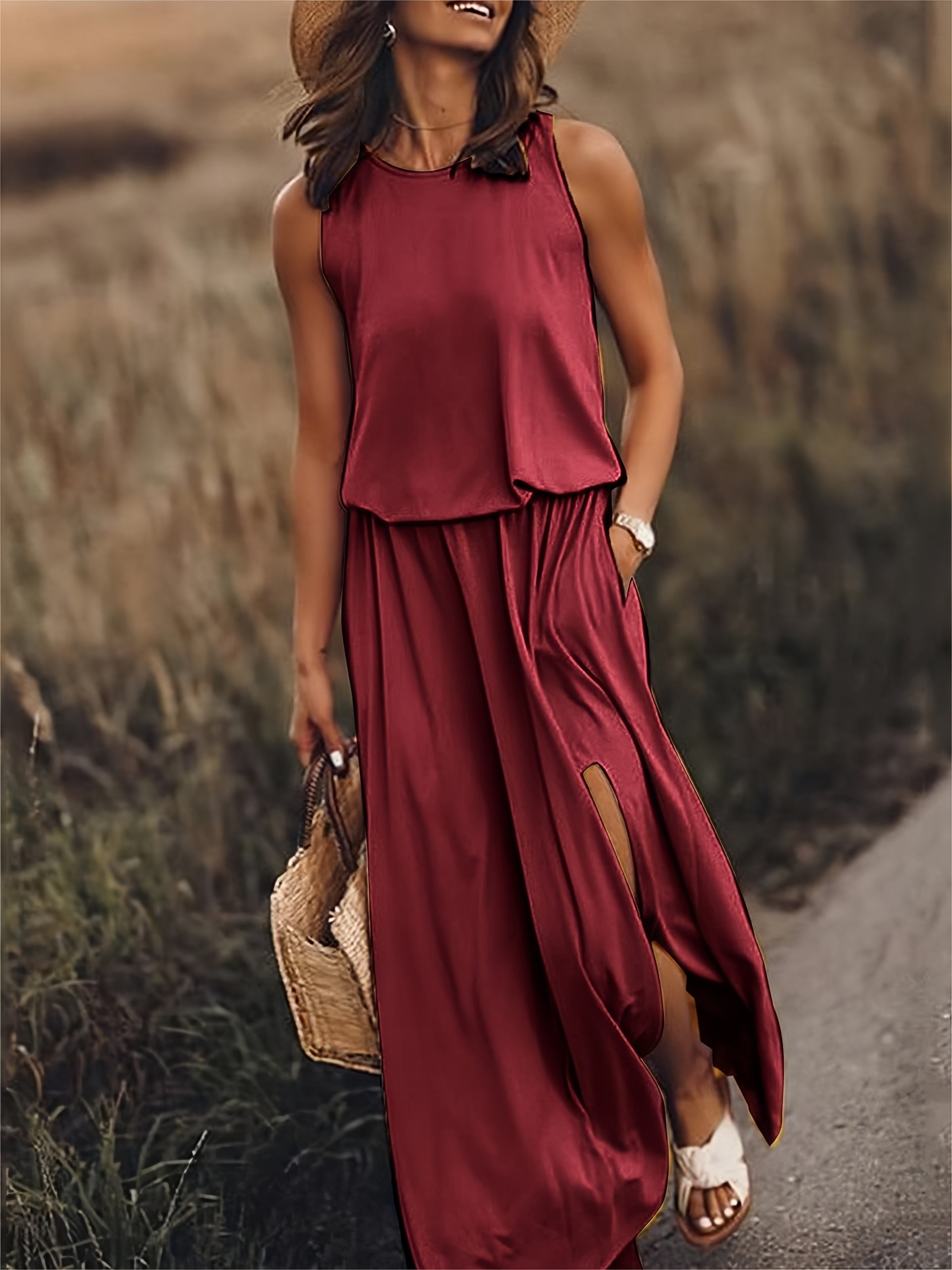 Clara – Boho-Maxikleid im stilvollen Design