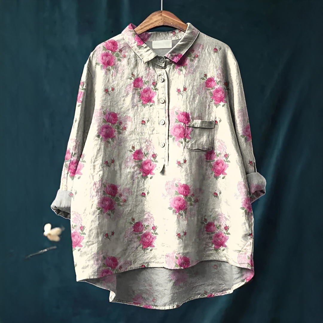 Greta – Elegant summer blouse for women - Image 3