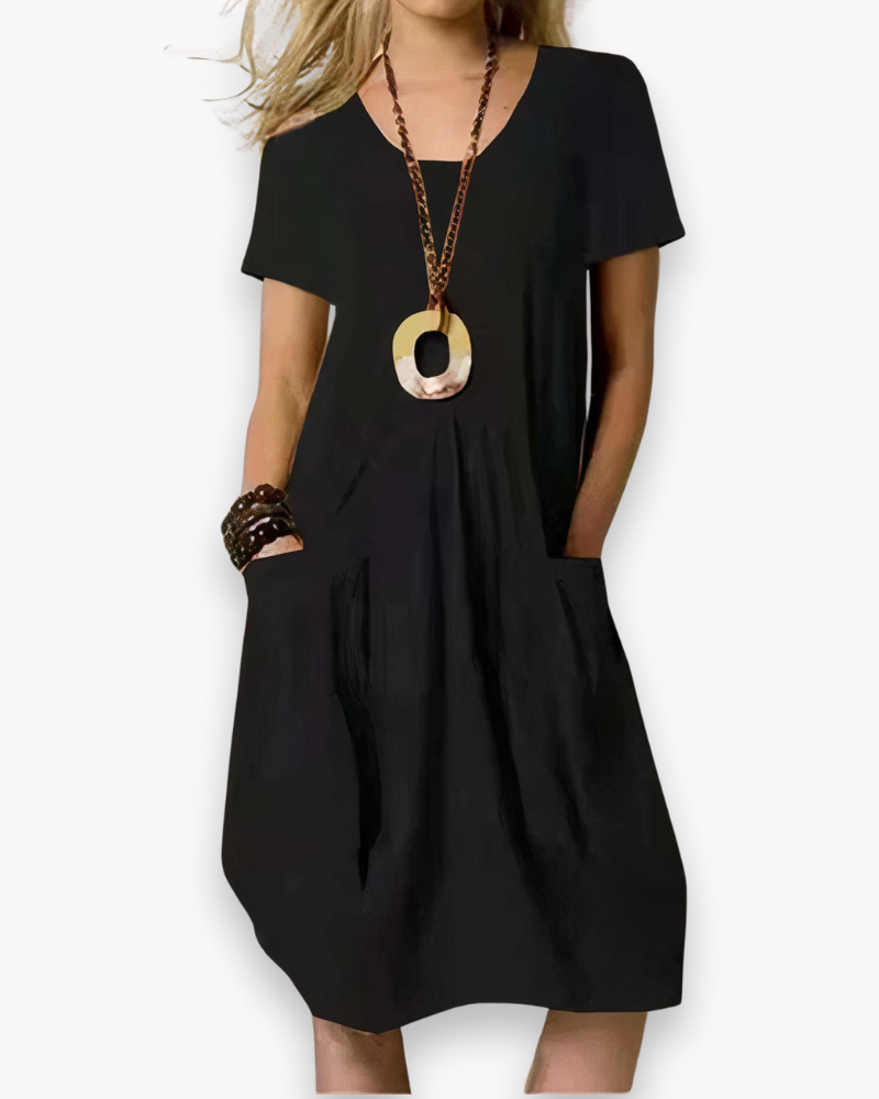 Lara – Women's Comfortable Loose Dress - Image 2