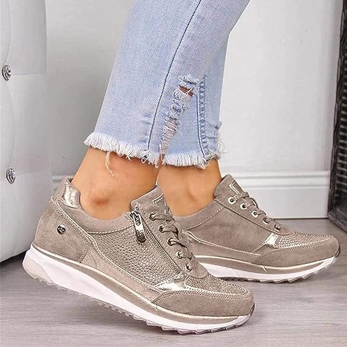 Valeria – Orthopädische Komfort-Sneaker mit Reißverschluss