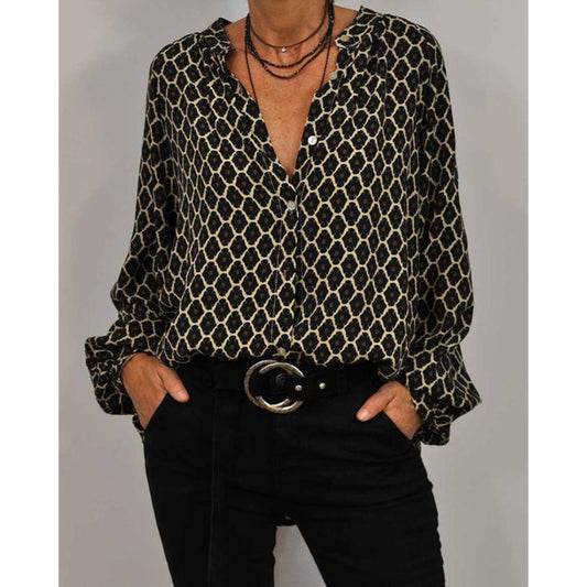 Sophie – Stylish Printed Blouse - Image 1