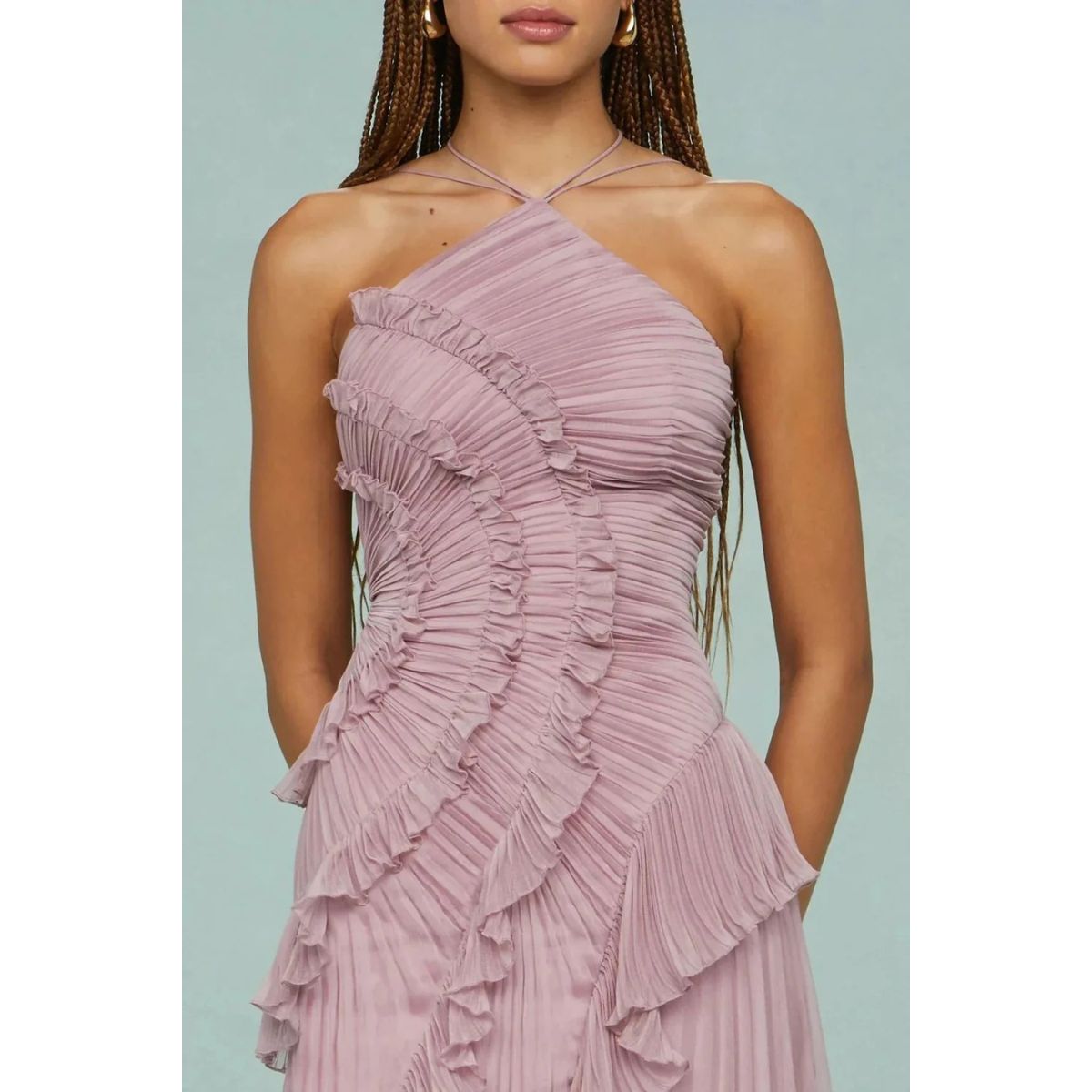 Emilia – Elegant Pleated Dress for Women - Image 4